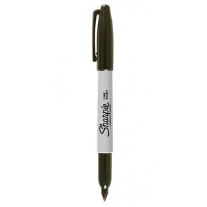 Sharpie Permanent Marker Pens Fine Point Black Pack of 12 For School