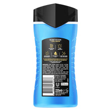 Load image into Gallery viewer, 3pk of 250ml Lynx 12hrs Refreshing Fragrance Shower Gel with 100% Moisturisers