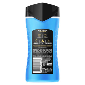 3pk of 250ml Lynx 12hrs Refreshing Fragrance Shower Gel with 100% Moisturisers