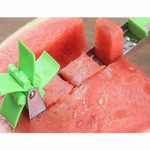 Haven Household Stainless Steel Watermelon Cubes Slicer Cutter