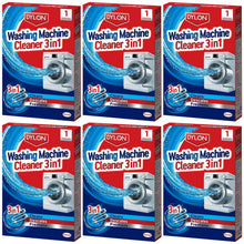 Load image into Gallery viewer, Dylon 3 in 1 Washing Machine Cleaner, 1 Treatments, 75g, 1pk, 2pk or 6pk