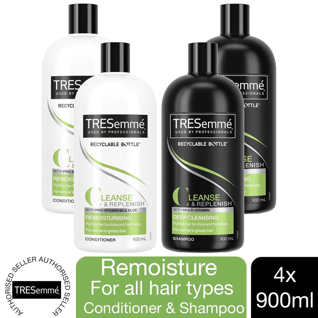 2of Each900ml Tresemme ProCollection ColourShineplex With MultiVitamin Shmp&Cond