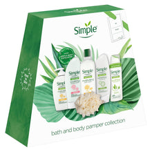 Load image into Gallery viewer, Simple Kind to Skin Bath &amp; Body Pamper Collection 5pcs Gift Set with For Her