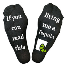 Load image into Gallery viewer, Flo Novelty Cotton Mid Calf Socks with Casual &amp; Funny Slogans, UK Size 4-7