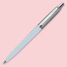 Load image into Gallery viewer, Parker Jotter Ballpoint Pen Pastel Collection Pink Blue Medium Nib Blue Ink 2pk