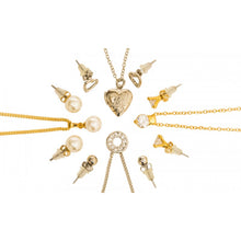 Load image into Gallery viewer, Pierre Cardin Necklace and Earring Set with Black Case, 4 Set