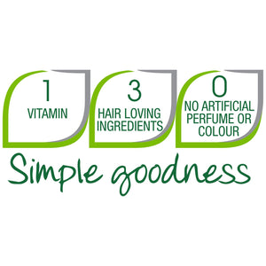 400ml Simple Kind to Hair GentleCleansing Shampoo & Conditioner DuoWithVitaminB5