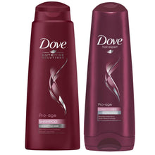Load image into Gallery viewer, Dove Hair Therapy Nutritive Solutions Pro-Age Shampoo 400ml &amp; Conditioner 350ml