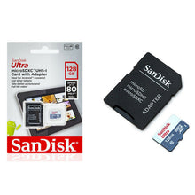 Load image into Gallery viewer, SanDisk Ultra 128 GB, Class 10 (10MB/s) - microSDXC Card