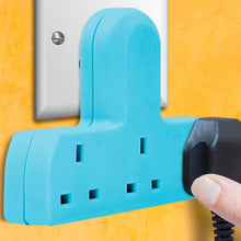 Load image into Gallery viewer, Status 4 Way Cable Free Socket Adapter 1 Pack - Light Blue