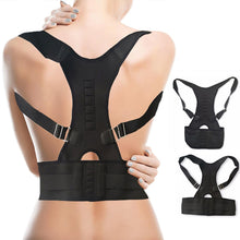 Load image into Gallery viewer, Aquarius Corrector Adjustable Posture Black - Large