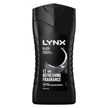 Load image into Gallery viewer, 3pk of 250ml Lynx 12hrs Refreshing Fragrance Shower Gel with 100% Moisturisers