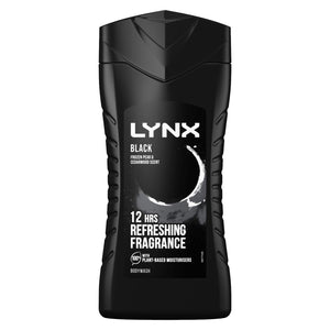 3pk of 250ml Lynx 12hrs Refreshing Fragrance Shower Gel with 100% Moisturisers