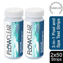 Load image into Gallery viewer, Bestway 3-in-1 Pool and Spa Test Strips 1 or 2 Pack (50 strips per Pack)