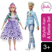Load image into Gallery viewer, Barbie® Princess Adventure™ Daisy Doll with Pet Toy and Prince Doll