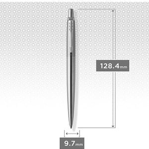 Parker Jotter Ball Pen & Mechanical Pencil Duo Gift Set Stainless Steel 0.5mm