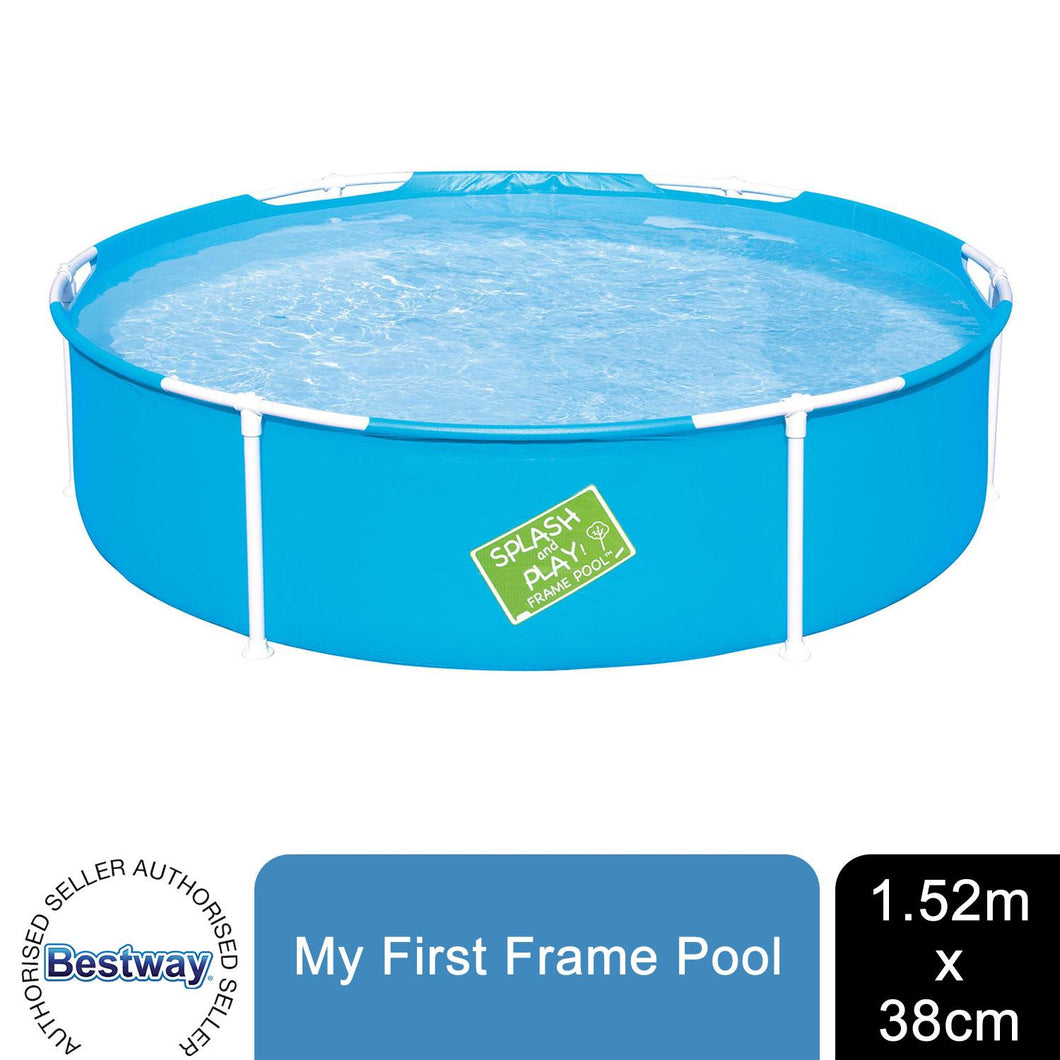 Bestway My First Fast  Round Blue Frame Pool 5ft X 15