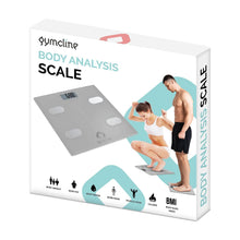 Load image into Gallery viewer, Gymcline Body Analysis Scale w/ BMI &amp; Calorie Intake Guide, Silver or Space Grey