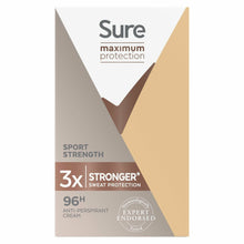 Load image into Gallery viewer, 6x 45ml Sure Women 96 H Anti-Perspirant Deodrant Cream For Maximum Protection