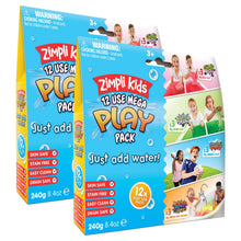 Load image into Gallery viewer, Zimpli Kids Mega Play Bath Pack Geli Crackle Slime Sensory Fun