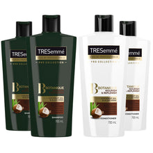 Load image into Gallery viewer, 2x700ml Tresemme Procollection Botanique Nourish&amp;Replenish Shampoo &amp; Conditioner