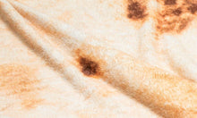 Load image into Gallery viewer, Haven Soft Baby Round Flour Burritos Tortilla Flannel Blanket
