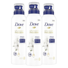 Load image into Gallery viewer, Dove Deeply Nourishing, Argan Oil Shower &amp; Shave Mousse 200ml, 3pk or 6pk
