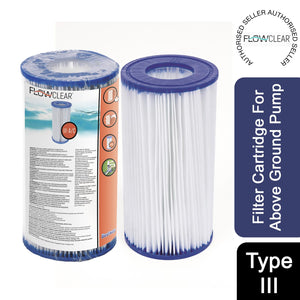 Bestway Type I, II, III or IV Flowclear Swimming Pool Filter Cartridge