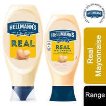 Load image into Gallery viewer, Hellmann&#39;s Real 100% Eggs Free Mayonnaise Squeezy Bottles of 430ml&amp;750ml