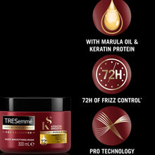 Load image into Gallery viewer, 2x of 300ml TRESemme Keratin Smooth Pro Collection Deep Smoothing Hair Mask