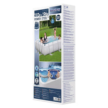 Load image into Gallery viewer, Bestway PowerSteel 9’3″x6’5″x33″ Rectangular Pool with Filter Pump &amp; RepairPatch