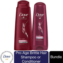 Load image into Gallery viewer, Dove Hair Therapy Nutritive Solutions Pro-Age Shampoo 400ml &amp; Conditioner 350ml