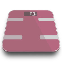 Load image into Gallery viewer, Aquarius 9 in 1 Digital Bathroom Weighing Scales, Rose Gold