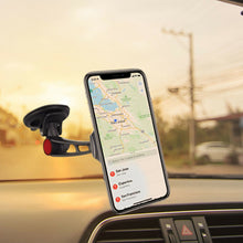 Load image into Gallery viewer, iTech Universal 360° In-Car Windscreen Dashboard Smartphone Mount Holder, Black