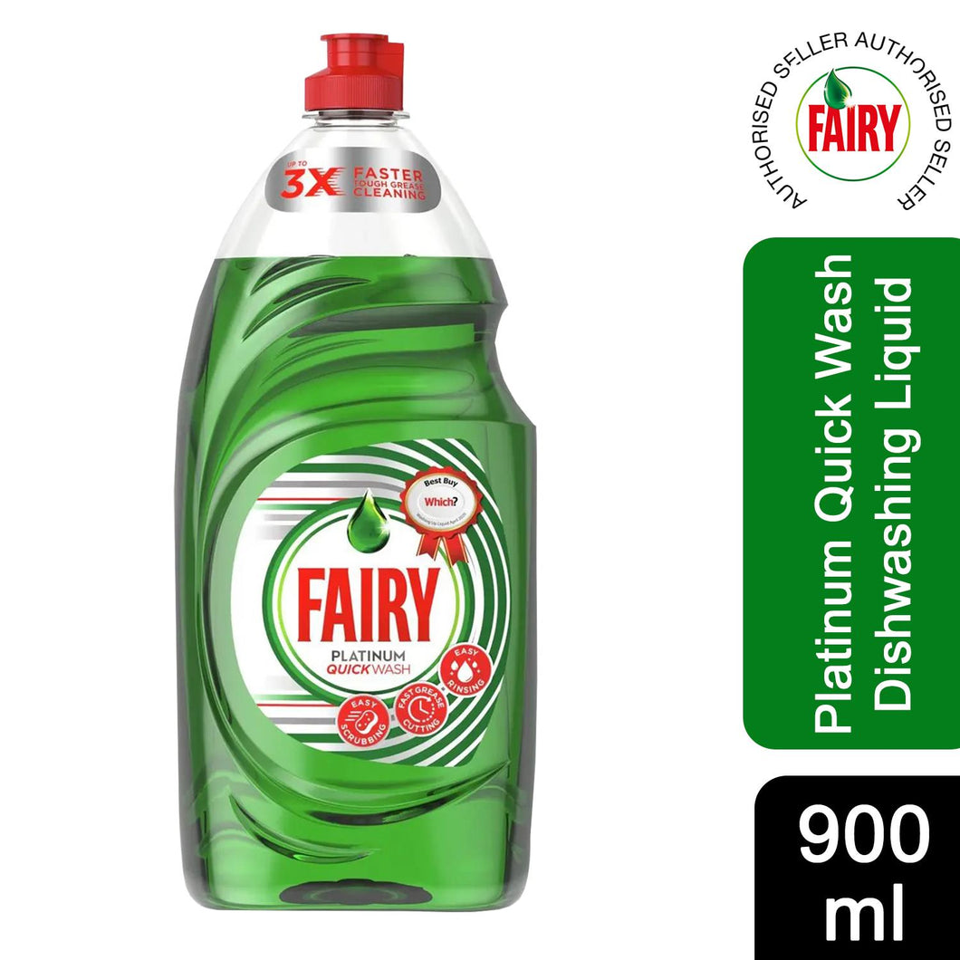 Fairy Platinium Washing Up Dishwashing Liquid Powerful Grease Cleaning