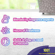 Load image into Gallery viewer, 1001 Carpet Fresh 300ml Cans x6, Thai Orchid For Carpets, Rugs &amp; Upholstery