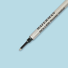 Load image into Gallery viewer, Waterman Roller Ball Pen Refill black ink fine point - Twin Pack
