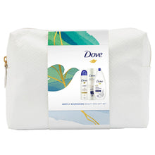 Load image into Gallery viewer, Dove Gently Nourishing Beauty Bag Gift Set, Bodywash, Lotion &amp; APA with Washbag