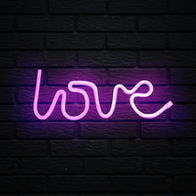 Load image into Gallery viewer, Aquarius Battery &amp; USB Powered Retro Design Durable LED Lights Neon Signs Range