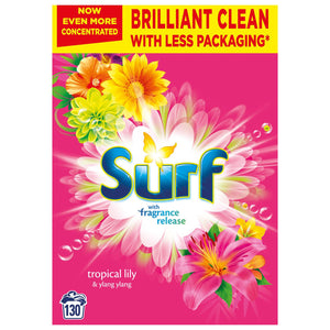Laundry Bundle 1x130W Surf Laundry Powder & 1x36W Comfort Fabric Conditioner