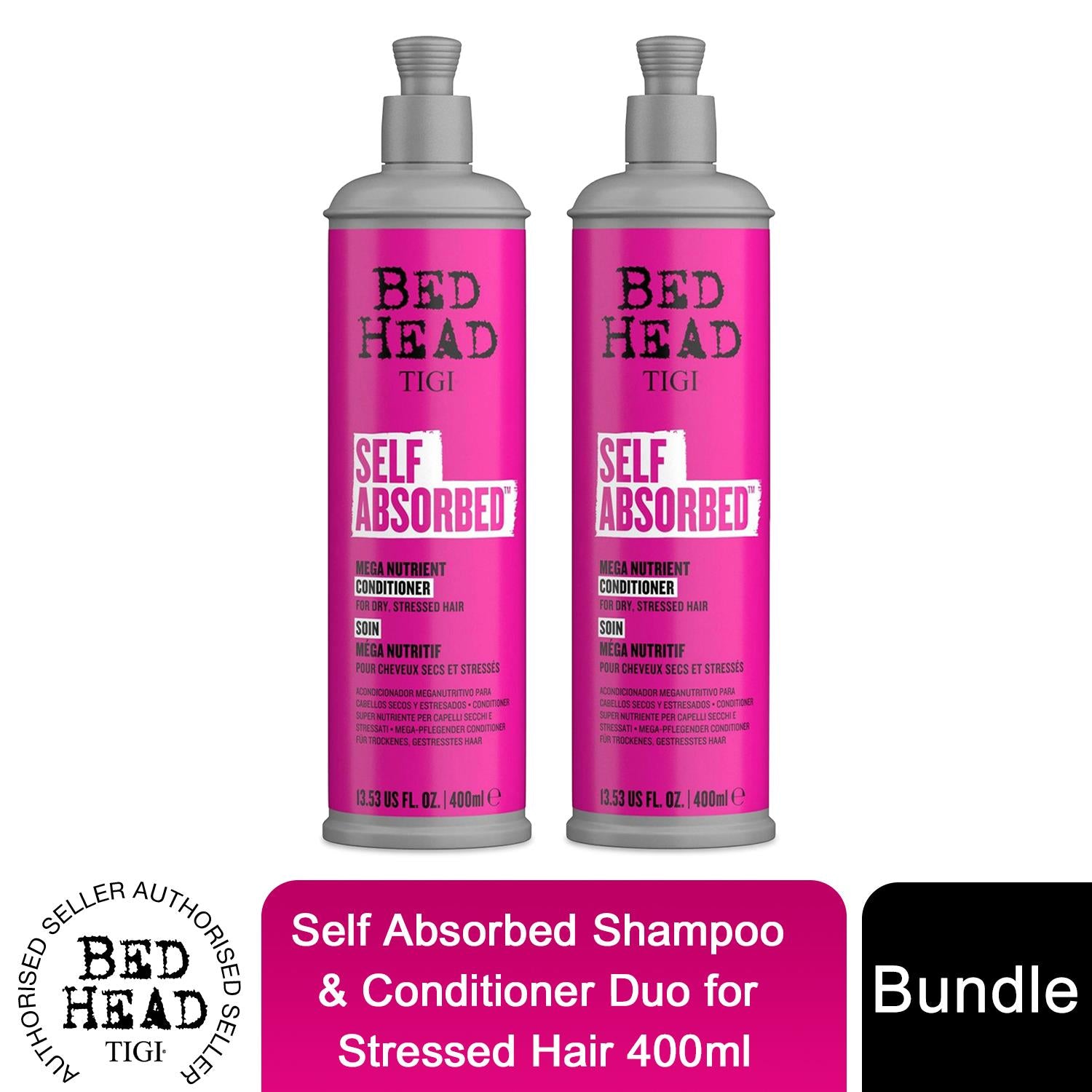Bed Head By TIGI Self Absorbed Shampoo & Conditioner Duo for Stressed