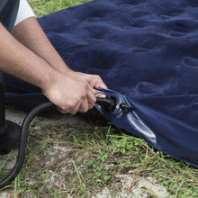 Load image into Gallery viewer, Pavillo King Flocked Blow up Inflatable Airbed Camping Mattress 203 x 183 x 22cm , 1pk