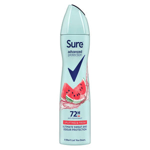 3pk of 200ml Sure 72H Advanced Protection Uplifting & Fresh Antiperspirant