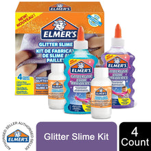 Load image into Gallery viewer, Elmer&#39;S Slime Kit Glitter 2x 177ml Glitter Glues And 2 x 68ml Magical Liquids