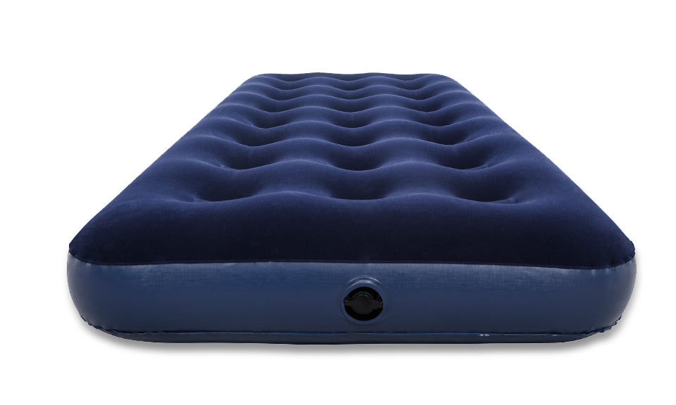 Bestway Flocked Air Bed (Navy Blue):