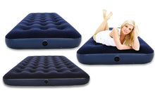 Load image into Gallery viewer, Bestway Flocked Air Bed (Navy Blue):