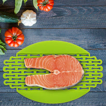 Load image into Gallery viewer, Silicone Strainer Anti Fridge Prevent Freezer Anti Frost Defrost Food Mat Green