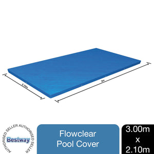 Bestway Flowclear Rectangular Steel Pro 300 X 201 cm Pool Cover