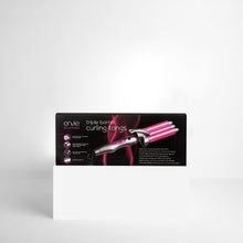 Load image into Gallery viewer, Envie 3 Barrel Hair Waver Curling Tongs with Multiple Heat Settings up to 200°C