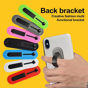 Aquarius Universal Finger Grip Ring Band Smart Mobile Phone Holder - Black